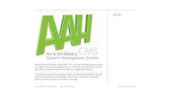 Desktop Screenshot of aahcms.sheridanc.on.ca