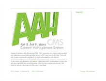 Tablet Screenshot of aahcms.sheridanc.on.ca