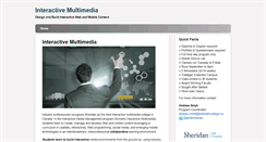 Desktop Screenshot of imm.sheridanc.on.ca